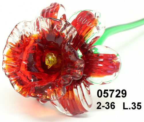 05729 FIORE CM.35 ROSSO