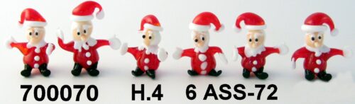 700070 BABBO NATALE M. H.4 CM