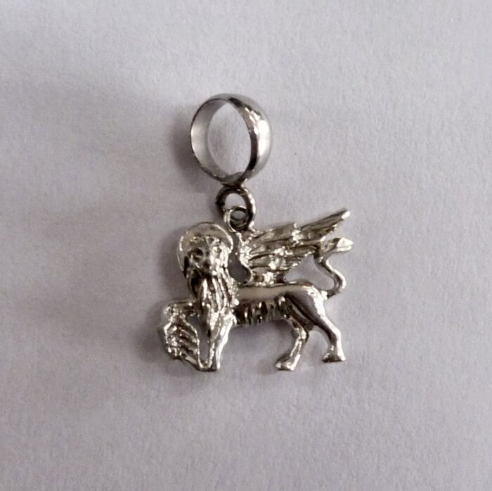 AR0021 CHARM LEONE SAN MARCO ARGENTO 925