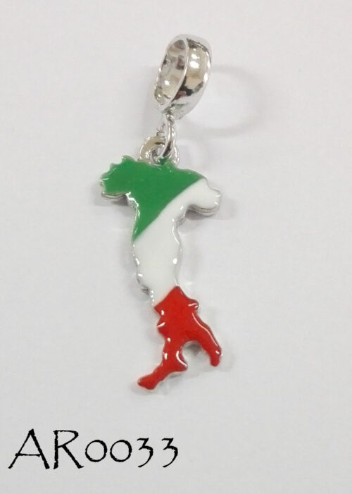 AR0033 ITALIA SMALTO ARGENTO 925